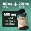 NatureWise Omega 3 Fish Oil – 500 mg per Pill – EPA & DHA – Immune Support, Brain & Optimal Wellness – Gluten and Soy Free, Non-GMO – 60 Softgels[2-Month Supply](90 Count (Pack of 1))