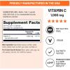 NatureWise Vitamin C 1000mg Capsules – Extra Strength Vegan Vitamin C for Daily Antioxidant & Immune Support – Non-GMO, USA Manufactured – 60 Capsules[60-Day Supply](Unflavored)
