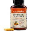 NatureWise Turmeric Curcumin with Black Pepper 2600mg – Ultra Absorption Turmeric Curcumin Supplement + BioPerine – Naturally-Sourced, Vegan, Non-GMO, USA Manufactured – 120 Capsules[30-Day Supply]