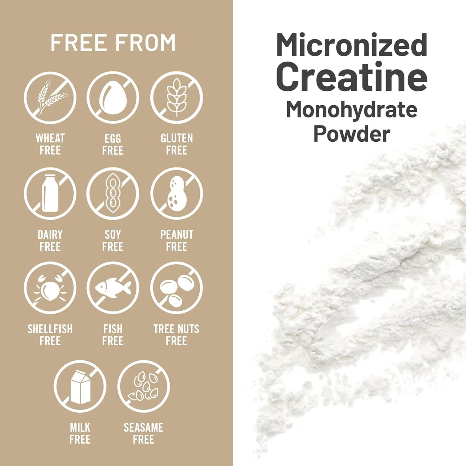 image:imageNatureWise Micronized Creatine Monohydrate Powder 5000mg 5g Per Serving Creatine for Women amp Men Pure Unflavored Supports Lean Muscle Mass Endurance 100 Servings