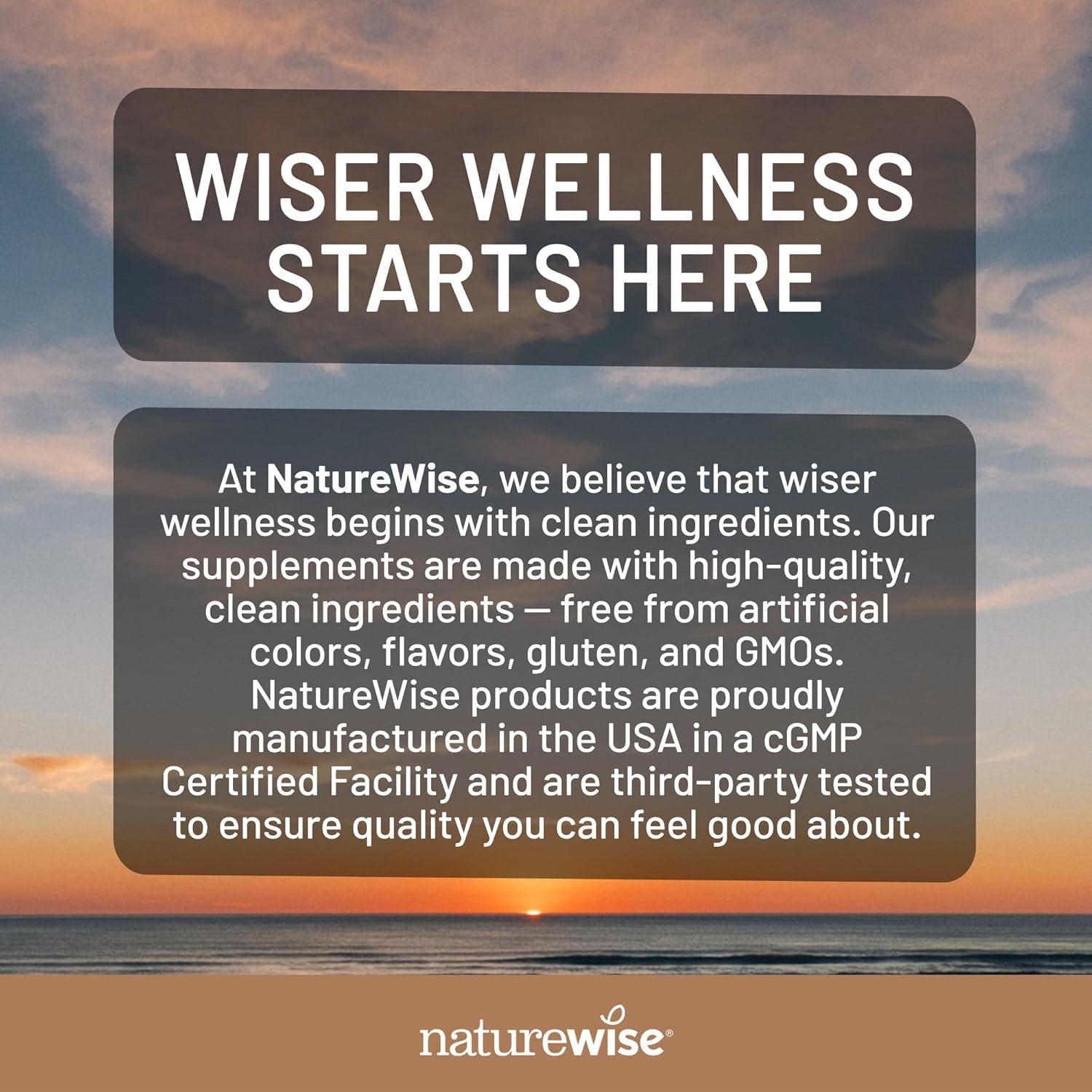 image:imageNatureWise Mushroom Complex with Organic Lions Mane Reishi amp Cordyceps Sinensis Lions Mane Supplement with Organic Mushrooms Vegan NonGMO USA Manufactured 90 Capsules30Day Supply