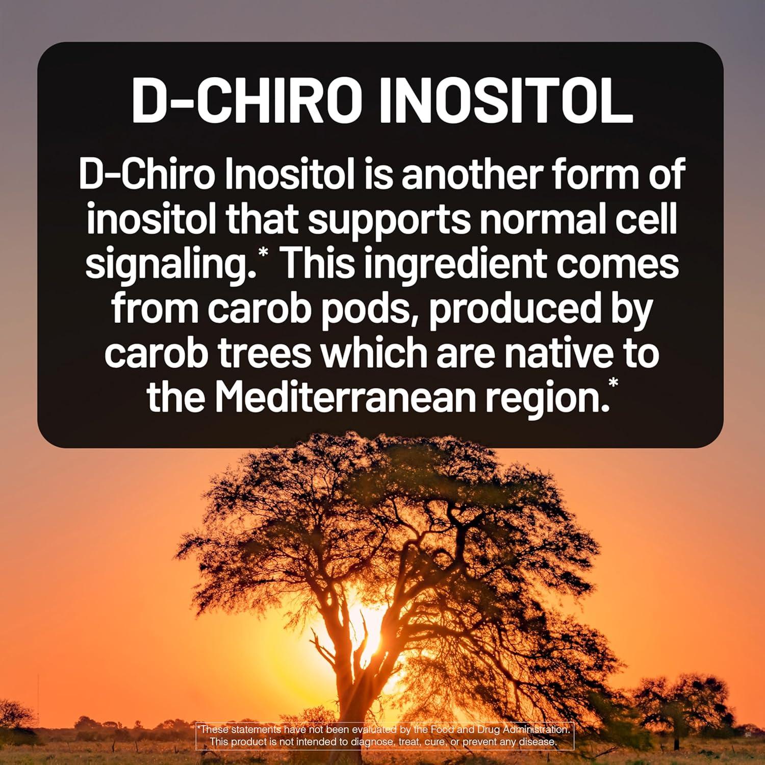 image:imageNatureWise MyoInositol amp DChiro Inositol Supplement for Women Fertility Supplements for Women Ideal 401 Ratio Myo Inositol 2000mg NonGMO Vegan USA Manufactured 30Day Supply