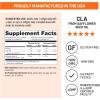 NatureWise CLA 1300 – 95% Active Conjugated Linoleic Acid for Women and Men, Not Stimulating, Supports Weight & Fitness Goals – Non-GMO, Gluten Free – 90 Softgels[1-Month Supply](CLA 1250)