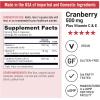 NatureWise Cranberry Pills for Women – 500mg Cranberry Extract (25:1) + Vitamin C & E – Cleansing Urinary Tract & Bladder – Vegan, Non-GMO, Sugar-Free – 60 Capsules[1-Month Supply](60 Count (Pack of 1))