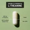NatureWise Double Strength L-Theanine 200mg – Vegan L Theanine Supplement for Relaxation + Sleep Support – NSF Certified L-Theanine – Non-GMO, USA Manufactured – 120 Capsules[120 Day Supply]