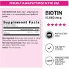 NatureWise High Potency Biotin 10,000 mcg Softgels – Biotin for Hair Growth Women & Men + Skin & Nails Support – Non-GMO, USA Manufactured – 120 Softgels[120-Day Supply]