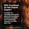 NatureWise Liquid Multivitamin Hair Growth for Women & Men + Tocogaia® for Hair Growth & Skin Elasticity Support + Biotin, Vitamin D, E, B – Sugar Free Multivitamin, Vegan – 30 fl oz[30 Servings](Peach Mango)