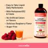 NatureWise Liquid Multivitamin for Women, Men of All Ages – Sugar Free, Vegan – Vitamins for Energy Levels, Beauty, Immune Health with Methylated B12 & Folate – Non-GMO – 30 fl oz(887 mL)