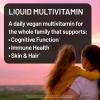 NatureWise Liquid Multivitamin for Women, Men of All Ages – Sugar Free, Vegan – Vitamins for Energy Levels, Beauty, Immune Health with Methylated B12 & Folate – Non-GMO – 30 fl oz(887 mL)