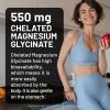 NatureWise Magnesium Glycinate 550mg + 2000 IU Vitamin D3 K2 100 mcg – D3 K2 Magnesium Supplement – Chelated for High Absorption – Bone Support – Non-GMO, USA Manufactured – [30-Day Supply](2000IU)