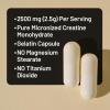 NatureWise Micronized Creatine Monohydrate Pills, 2500mg Per Serving – Creatine for Women & Men – Pure, Unflavored, Supports Lean Muscle Mass, Endurance – 60 Capsules[30-Day Supply]