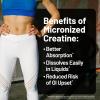 NatureWise Micronized Creatine Monohydrate Pills, 2500mg Per Serving – Creatine for Women & Men – Pure, Unflavored, Supports Lean Muscle Mass, Endurance – 60 Capsules[30-Day Supply]