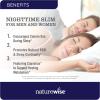 Naturewise Nighttime Fitness Support Supplement & Natural Sleep Aid with Cayenne Extract, Green Coffee Bean, GABA, L-Theanine – Vegetarian, Non-GMO – 60 Capsules[1-Month Supply]