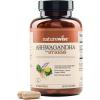 NatureWise Ashwagandha for Stress – With KSM-66 Extract, GABA, L-Theanine, Rhodiola Rosea – Herbal Mood & Sleep Support – Vegan, Non-GMO, Gluten-Free – 60 Capsules[1-Month Supply]