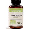 NatureWise Double Strength L-Theanine 200mg – Vegan L Theanine Supplement for Relaxation + Sleep Support – NSF Certified L-Theanine – Non-GMO, USA Manufactured – 120 Capsules[120 Day Supply]