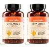 NatureWise Vitamin E 400 IU Softgels (180mg DL-Alpha) – Dairy, Gluten & Soy Free – Antioxidant-Rich Dietary Supplement for Skin, Heart, and Immune Health Support – 4-Month Supply, 120 Count(200 Count (Pack of 2))