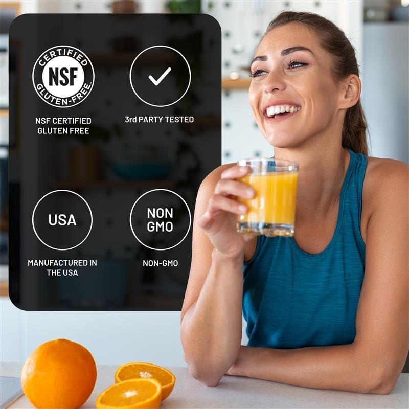 image:imageNatureWise Extra Strength Vitamin C Chewable 1000mg for Adults Natural Orange Flavor Immune System amp Antioxidant Support NonGMO Vegan amp Sugar Free 90 Chewable Tablets45Day SupplyOrange