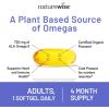 NatureWise Flaxseed Oil 1200 mg, Fish Free Omega 3 6 9 with 720mg ALA, Dietary Supplement for Heart Health Support – Organic, Cold Pressed, Non-GMO – 30 Softgels[1-Month Supply](120 Count (Pack of 1))