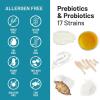 NatureWise Probiotics 70 Billion CFU – 17 Strains + Organic Prebiotics – Immune, Digestive & Gut Health Support for Women & Men – Vegetarian, Gluten-Free, Non-GMO – 30 Capsules[1-Month Supply](60 BILLION CFU)