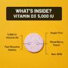 NatureWise Vitamin D3 5000 IU Sublingual Tablets – Fast Dissolve D3 for Immune & Bone Support – Berry Flavor – Sugar Free, Non-GMO, Gluten Free, USA Manufactured – [90 Tablets – 90-Day Supply]