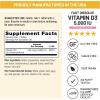 NatureWise Vitamin D3 5000 IU Sublingual Tablets – Fast Dissolve D3 for Immune & Bone Support – Berry Flavor – Sugar Free, Non-GMO, Gluten Free, USA Manufactured – [90 Tablets – 90-Day Supply]