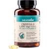 NatureWise Extra-Strength Omega 3 Fish Oil Supplement – 1000mg per Serving – 600 EPA & 400 DHA and Vitamin E – Support for Heart & Brain Health – Lemon Flavor, GMO-Free – 60 Softgels[1-Month Supply](60 Count (Pack of 1))