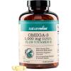 NatureWise Extra-Strength Omega 3 Fish Oil Supplement – 1000mg per Serving – 600 EPA & 400 DHA and Vitamin E – Support for Heart & Brain Health – Lemon Flavor, GMO-Free – 60 Softgels[1-Month Supply](180 Count (Pack of 1))