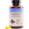NatureWise Flaxseed Oil 1200 mg, Fish Free Omega 3 6 9 with 720mg ALA, Dietary Supplement for Heart Health Support – Organic, Cold Pressed, Non-GMO – 30 Softgels[1-Month Supply](60 Count (Pack of 1))