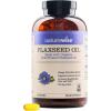 NatureWise Flaxseed Oil 1200 mg, Fish Free Omega 3 6 9 with 720mg ALA, Dietary Supplement for Heart Health Support – Organic, Cold Pressed, Non-GMO – 30 Softgels[1-Month Supply](240 Count (Pack of 1))
