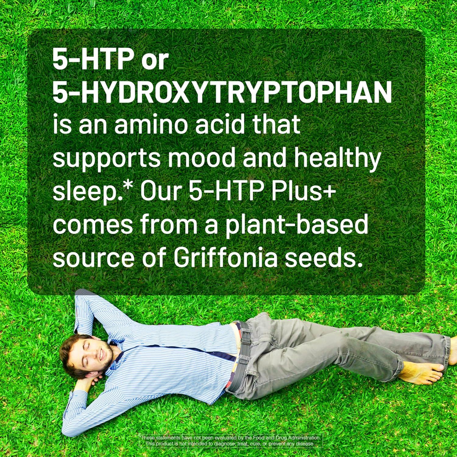 image:imageNatureWise 5HTP 200mg Supplement from Griffonia Seeds with Cofactor Vitamin B6 Mood Support and Natural Sleep Aid for Adults DelayedRelease Vegan 30 Count1Month Supply200MG
