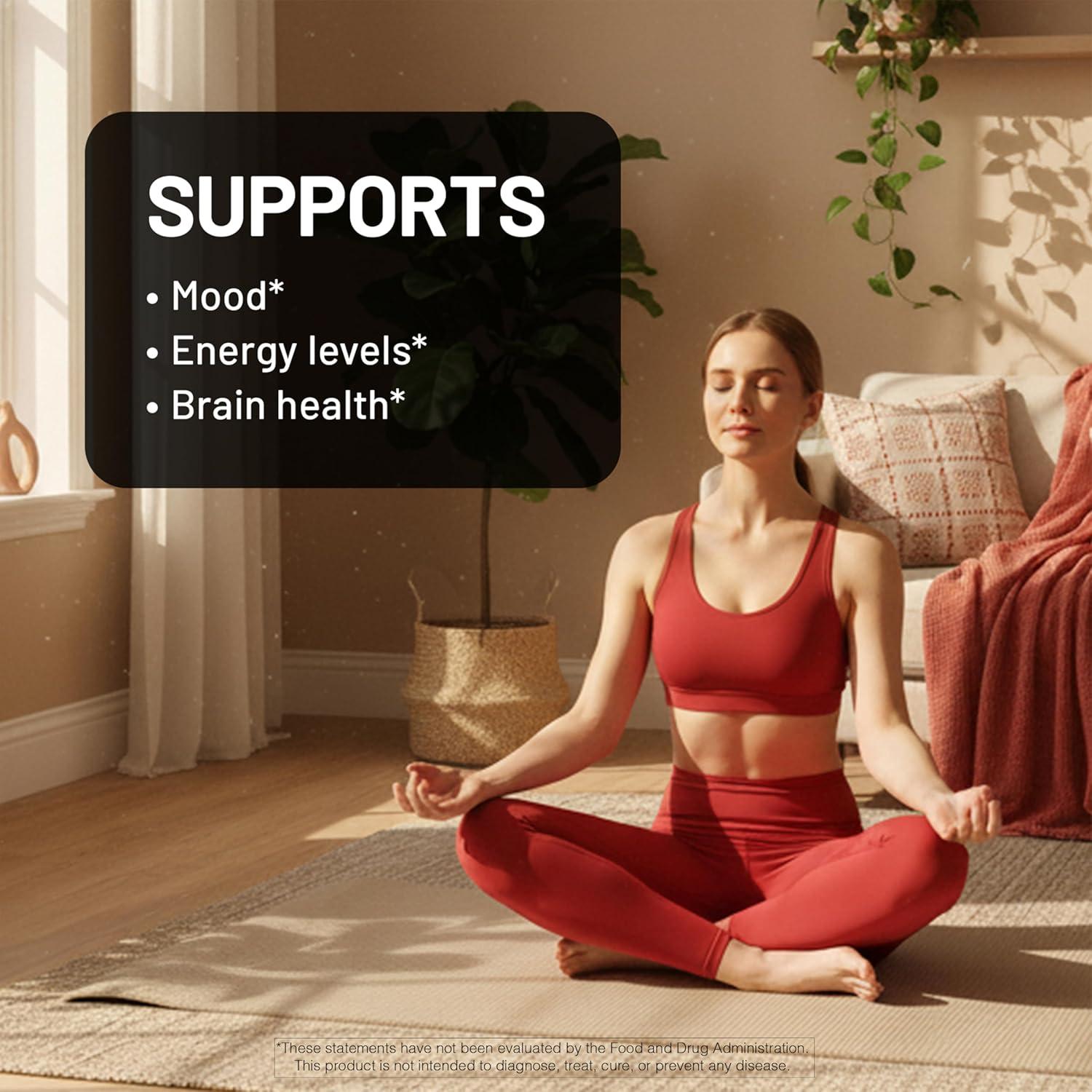 image:imageNatureWise L Methylfolate 15mg B12 LMethylfolate 15mg B12 Methylcobalamin 1000 mcg Active 5MTHF Form Supports Mood amp Energy Vegan NonGMO USA Manufactured 60 Capsules 60Day Supply