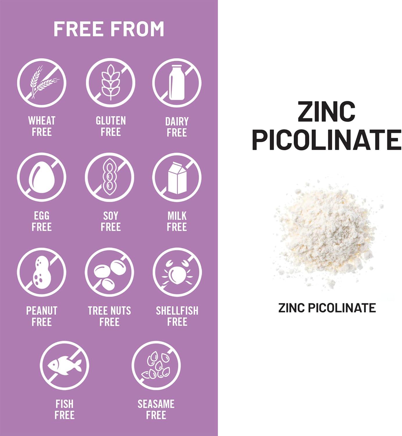 image:imageNatureWise Zinc Picolinate 30mg High Absorption Zinc Supplement for Immune Skin Health Support Vegan NonGMO Gluten Free USA Manufactured 120 Capsules 120 Day Supply