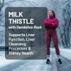 NatureWise Milk Thistle with Dandelion Root – Silymarin – Antioxidant Liver & Kidney Health Support Supplement – Vegan, Non-GMO, Gluten Free – 60 Count[60-Day Supply](180 Count (Pack of 1))