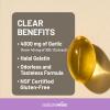NatureWise Odorless Garlic Supplement 4000mg – Ultra Potent 100:1 Extract – Healthy Cholesterol Formula, Heart Health Support – Non-GMO, Gluten Free, with Halal Gelatin – 60 Count[30-Day Supply](60 Count (Pack of 1))