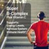 NatureWise Super Vitamin B Complex for Women and Men – with Vitamin C, Folic Acid Biotin B1 B2 B3 B6 B12 – Support Cellular Energy & Mental Clarity – Vegan, Gluten & Dairy Free, Non-GMO – 60 Tablets