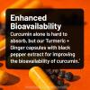 NatureWise Turmeric Boswellia Supplement with BioPerine & Organic Ginger Root – Organic Turmeric 900mg + Boswellia Extract 600mg – Non-GMO, Vegan, USA Manufactured – 60 Capsules[30-Day Supply]