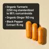 NatureWise Turmeric Curcumin + Ginger 2400 mg – Ultra High Curcuminoids 2100 mg – Turmeric Extract + Ginger – Extra Strength & Absorption – Vegan, Non-GMO – 90 Count[30-Day Supply]