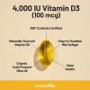 NatureWise Vitamin D3 2000iu (50 mcg) 30-Day Supply for Immune Support, Healthy Muscle Function, and Bone Health – Non-GMO, Gluten Free in Organic Extra Virgin Olive Oil, (Mini Softgel), 30 Count(4000IU)