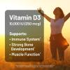 NatureWise Vitamin D3 2000iu (50 mcg) 30-Day Supply for Immune Support, Healthy Muscle Function, and Bone Health – Non-GMO, Gluten Free in Organic Extra Virgin Olive Oil, (Mini Softgel), 30 Count(10 000iu)