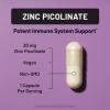 NatureWise Zinc Picolinate – 30mg High Absorption Zinc Supplement for Immune + Skin Health Support – Vegan, Non-GMO, Gluten Free – USA Manufactured – 120 Capsules [120 Day Supply]