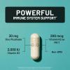 NatureWise Zinc Picolinate with D3 + K2 – Zinc Supplements for Men & Women + Vitamin D3 K2 – Supports Immune & Bone Health* – Non-GMO, Gluten Free, USA Manufactured – 30 Capsules[30 Day Supply](Unflavored)