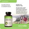 Naturewise Garcinia Cambogia – 60% HCA Concentration Extract, Natural Support for Weight Goals and Energy Levels – Vegan, Non-GMO, Gluten Free – 90 Capsules[1-3 Month Supply](180 Count (Pack of 2))