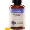 NatureWise Flaxseed Oil 1400 mg, Fish Free, High Potency Omega 3 with 812 mg ALA, Dietary Supplement for Heart Health Support – Organic, Cold Pressed, Non-GMO – 120 Softgels[120-Day Supply]