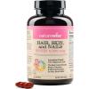 NatureWise Hair Skin and Nails Vitamin, Biotin 5000mcg w/Hyaluronic Acid, Collagen for Women with C, B Complex, D3, A, E, Iron – Non-GMO, Gluten Free – 150 Softgels[50-Day Supply](150 Count (Pack of 1))