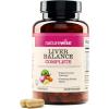 NatureWise Liver Balance Detox Supplement – Triple Repair Formula with Milk Thistle, Dandelion, Turmeric, Artichoke, Reishi Mushroom & Kudzu, Vegan – 60 Capsules[30-Day Supply](120 Count (Pack of 1))