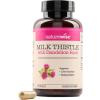 NatureWise Milk Thistle with Dandelion Root – Silymarin – Antioxidant Liver & Kidney Health Support Supplement – Vegan, Non-GMO, Gluten Free – 60 Count[60-Day Supply](60 Count (Pack of 1))