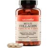 NatureWise Multi Collagen Peptides Pills for Women & Men – Type I, II, III, V, X w/Hyaluronic Acid – Supports Skin, Hair, Joint Health* – Grass Fed, Gluten Free, Non-GMO – 90 Capsules[30 Day Supply]
