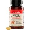 NatureWise Super Vitamin B Complex for Women and Men – with Vitamin C, Folic Acid Biotin B1 B2 B3 B6 B12 – Support Cellular Energy & Mental Clarity – Vegan, Gluten & Dairy Free, Non-GMO – 60 Tablets
