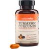 NatureWise Turmeric Curcumin 500mg with Black Pepper Softgels – Extra Strength, Enhanced Absorption – 95% Curcuminoids & BioPerine for Immune Support – Gluten-Free, Non-GMO – 30 Count[1-Month Supply](30 Count (Pack of 1))