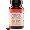 NatureWise Vitamin B Complex for Women and Men – with Folic Acid Biotin B1 B2 B3 B6 B12 – Support Cellular Energy & Mental Clarity – Gluten & Dairy Free, Non-GMO – 60 Softgels[2-Month Supply](60 Count (Pack of 1))